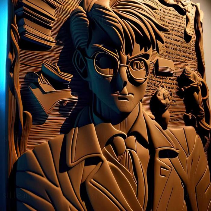 3D model Detective Conan The DarkeNightmare anime (STL)